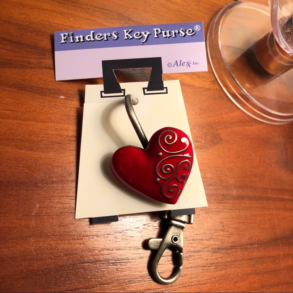 BUY ONE GET ONE Finders Key Purse Heart Charm